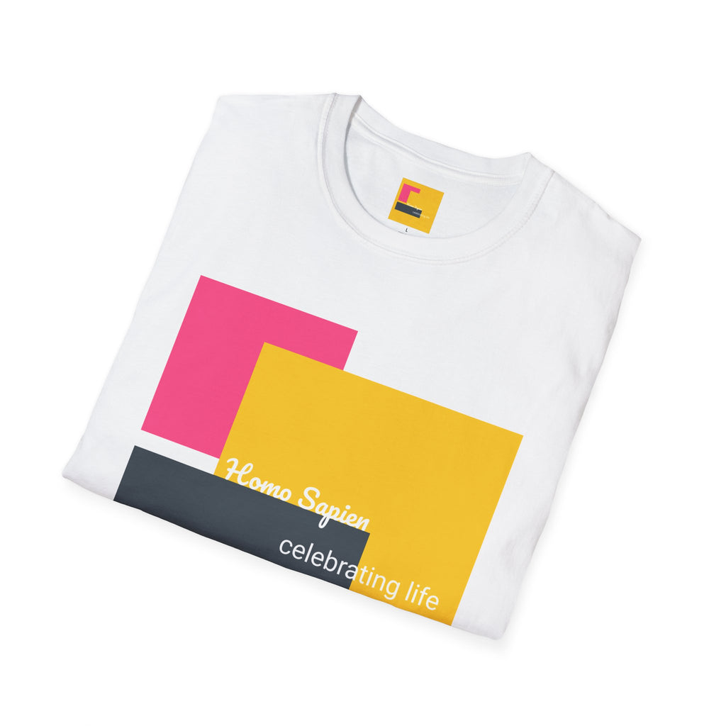 Copy of Colorful Celebrating Life T-Shirt, Unisex Graphic Tee, Gift for Friends, Inspirational Apparel, Everyday Wear, Casual Gift